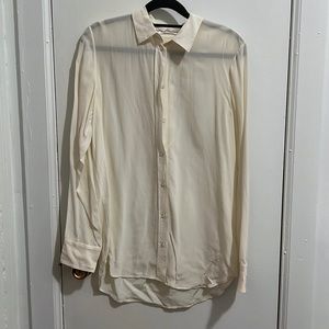EVERLANE Silk Shirt sz 6